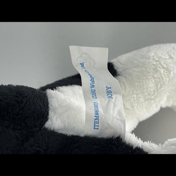 2002 Retired Boston Terrier Puppy Dog Wishpets - Joby - Displayed Only - Rare - Picture 6 of 9